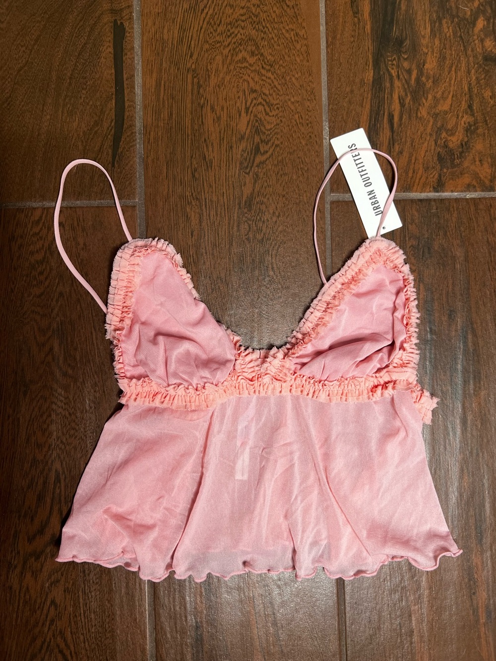 Out From Under Urban Outfitters Pink Tank Top Womens Size Medium